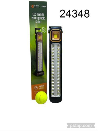 Imagen de LUZ DE EMERGENCIA C/CARGA USB O SOLAR 48LED 4.25